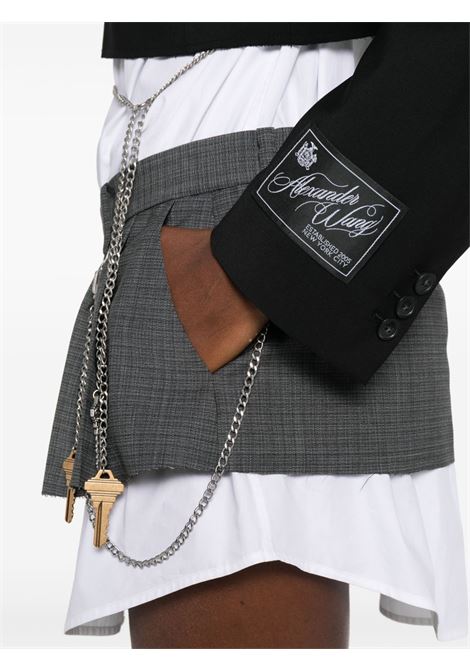 Giacca crop in nero Alexander wang - donna ALEXANDER WANG | 1WC3252680001